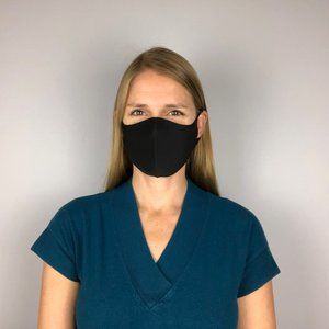 Micro-Shield Black Face Mask